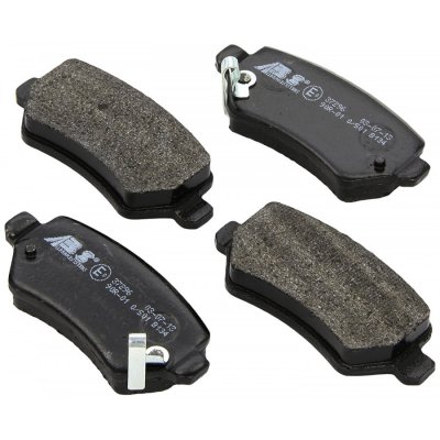 A.B.S. Jeu de 4 plaquettes de frein  ALL BRAKE SYSTEMS BV. 37296