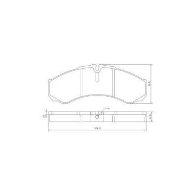 A.B.S. Jeu de 4 plaquettes de frein  ALL BRAKE SYSTEMS BV. 37299