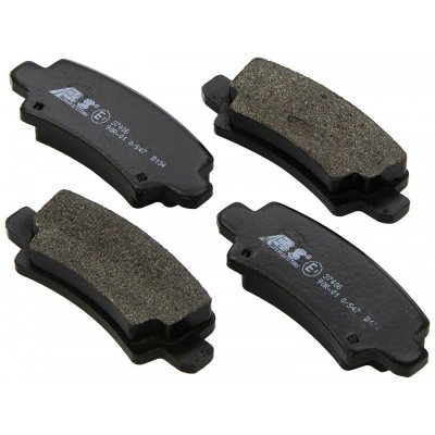 A.B.S. Jeu de 4 plaquettes de frein  ALL BRAKE SYSTEMS BV. 37406
