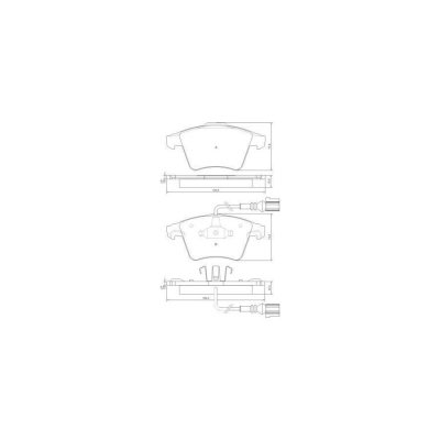 A.B.S. ALL BRAKE SYSTEMS BV. Jeu de 4 plaquettes de frein  37415