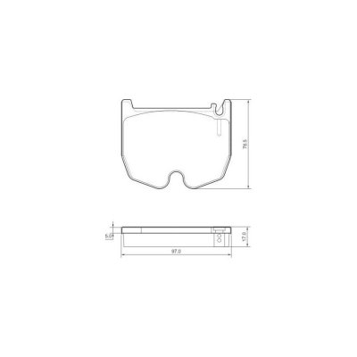 A.B.S. ALL BRAKE SYSTEMS BV. Jeu de 4 plaquettes de frein  37455