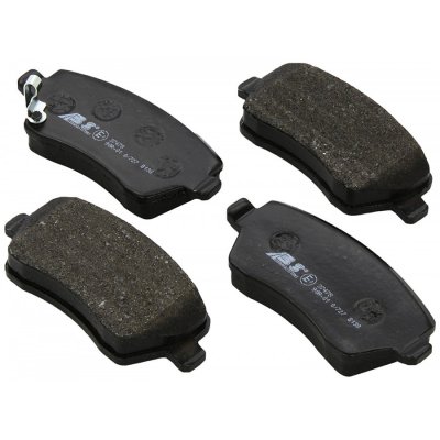 A.B.S. Jeu de 4 plaquettes de frein  ALL BRAKE SYSTEMS BV. 37478