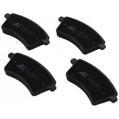 A.B.S. Jeu de 4 plaquettes de frein  ALL BRAKE SYSTEMS BV. 37664