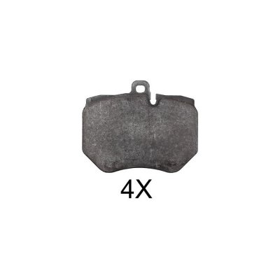 A.B.S. ALL BRAKE SYSTEMS BV. Jeu de 4 plaquettes de frein  37740