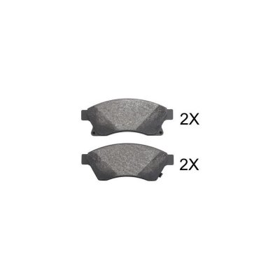 A.B.S. Jeu de 4 plaquettes de frein  ALL BRAKE SYSTEMS BV. 37789