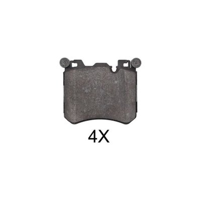 A.B.S. ALL BRAKE SYSTEMS BV. Jeu de 4 plaquettes de frein  37804