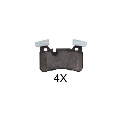 ABS Jeu de 4 plaquettes de frein A.B.S. ALL BRAKE SYSTEMS BV. 37812