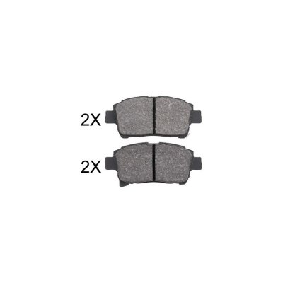 A.B.S. Jeu de 4 plaquettes de frein  ALL BRAKE SYSTEMS BV. 37834