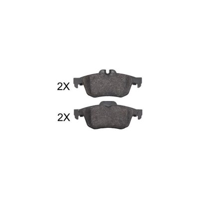 A.B.S. Jeu de 4 plaquettes de frein  ALL BRAKE SYSTEMS BV. 37870