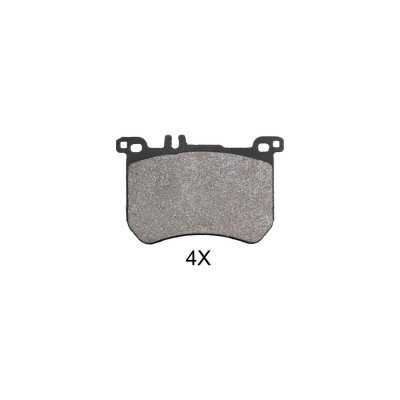 ABS Jeu de 4 plaquettes de frein A.B.S. ALL BRAKE SYSTEMS BV. 37955