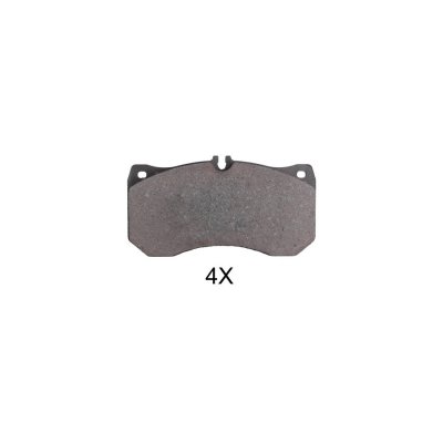 A.B.S. Jeu de 4 plaquettes de frein  ALL BRAKE SYSTEMS BV. 37962
