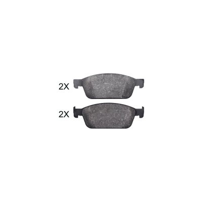 ABS Jeu de 4 plaquettes de frein A.B.S. ALL BRAKE SYSTEMS BV. 37996