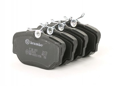 BREMBO Jeu de 4 plaquettes de frein  P 06 010