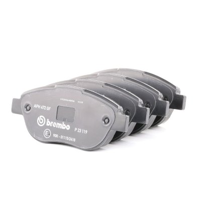 BREMBO Jeu de 4 plaquettes de frein  P 23 119