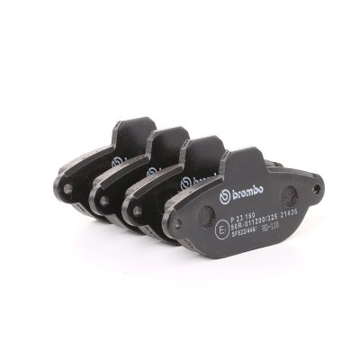 BREMBO Jeu de 4 plaquettes de frein  P 23 160