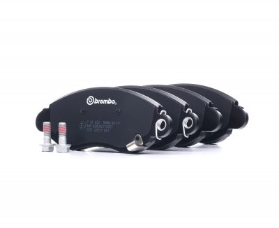 BREMBO Jeu de 4 plaquettes de frein  P 24 052