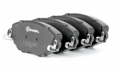 BREMBO Jeu de 4 plaquettes de frein  P 24 060