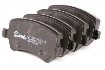 BREMBO Jeu de 4 plaquettes de frein  P 24 078