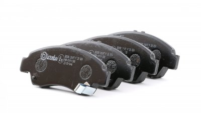 BREMBO Jeu de 4 plaquettes de frein  P 28 024