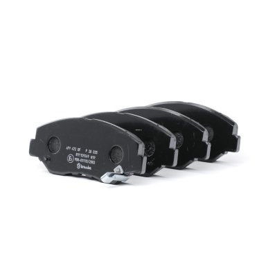 BREMBO Jeu de 4 plaquettes de frein  P 28 035