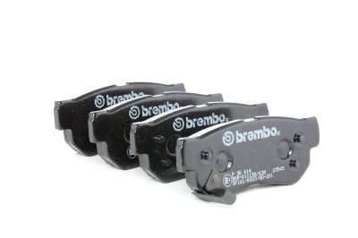 BREMBO Jeu de 4 plaquettes de frein  P 30 014