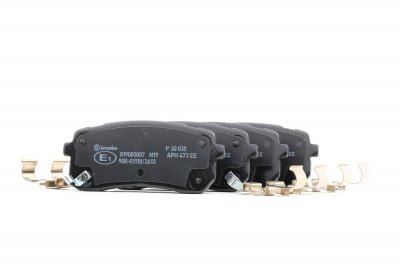 BREMBO Jeu de 4 plaquettes de frein  P 30 035