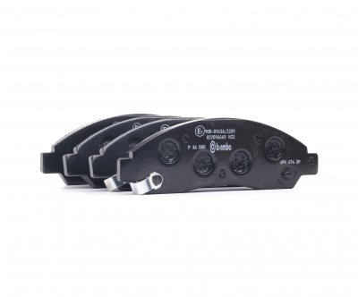 BREMBO Jeu de 4 plaquettes de frein  P 34 005