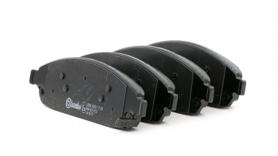 BREMBO Jeu de 4 plaquettes de frein  P 37 010