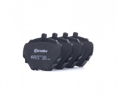 BREMBO Jeu de 4 plaquettes de frein  P 44 001
