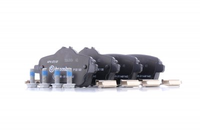 BREMBO Jeu de 4 plaquettes de frein  P 50 100
