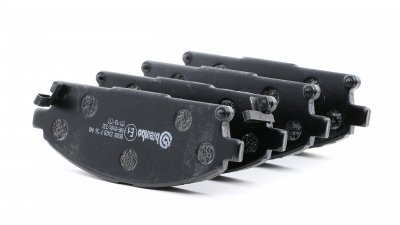 BREMBO Jeu de 4 plaquettes de frein  P 56 040