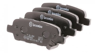 BREMBO Jeu de 4 plaquettes de frein  P 56 046