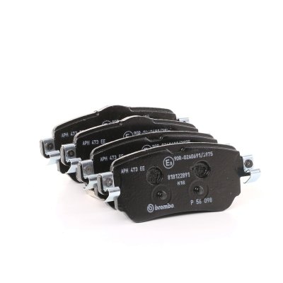 BREMBO Jeu de 4 plaquettes de frein  P 56 098