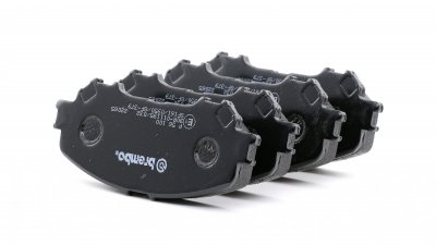 BREMBO Jeu de 4 plaquettes de frein  P 56 100
