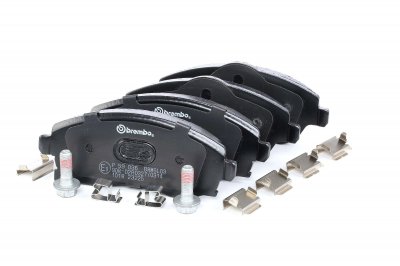 BREMBO Jeu de 4 plaquettes de frein  P 59 036