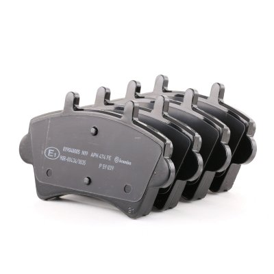 BREMBO Jeu de 4 plaquettes de frein  P 59 039