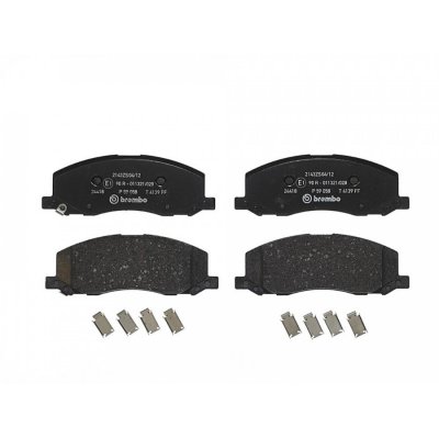 BREMBO Jeu de 4 plaquettes de frein  P 59 058