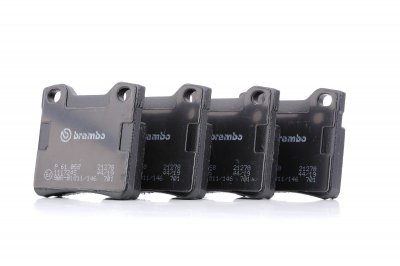 BREMBO Jeu de 4 plaquettes de frein  P 61 058
