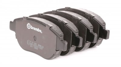 BREMBO Jeu de 4 plaquettes de frein  P 61 068