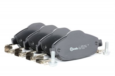 BREMBO Jeu de 4 plaquettes de frein  P 61 101