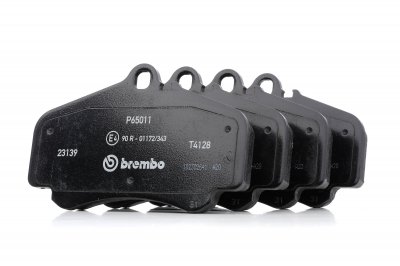 BREMBO Jeu de 4 plaquettes de frein  P 65 011