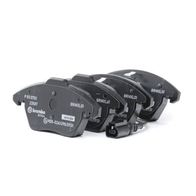 BREMBO Jeu de 4 plaquettes de frein  P 85 075X