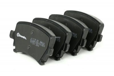 BREMBO Jeu de 4 plaquettes de frein  P 85 095