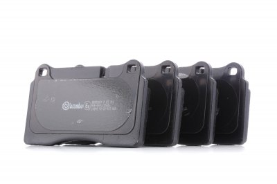 BREMBO Jeu de 4 plaquettes de frein  P 85 116