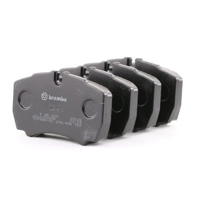BREMBO Jeu de 4 plaquettes de frein  P A6 023