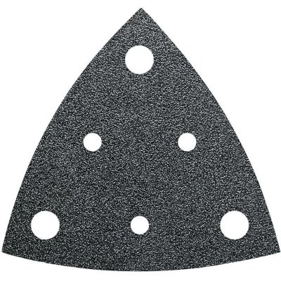 FEIN Jeu De 5 Triangles Abrasifs Perfor&eacute;s Grain 150  63717113049
