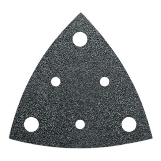 FEIN Jeu De 50 Triangles Abrasifs Perfor&eacute;s Grain 80  637110043