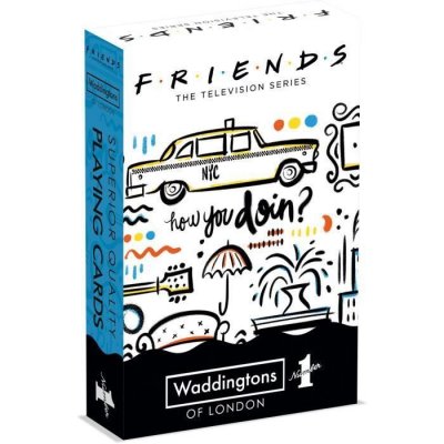 WADDINGTONN1 Jeu de 54 Cartes Friends