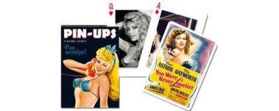 PIATNIK Jeu de 54 cartes - Pin Ups