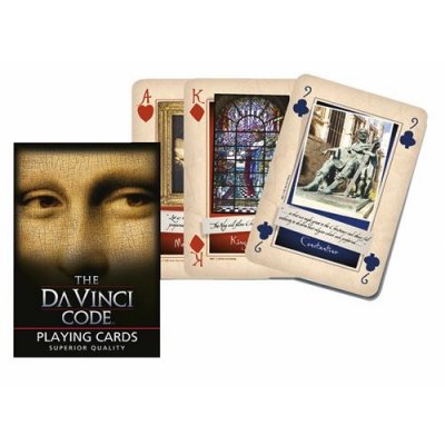 PIATNIK Jeu de 55 cartes DA VINCI CODE  Multicolore
